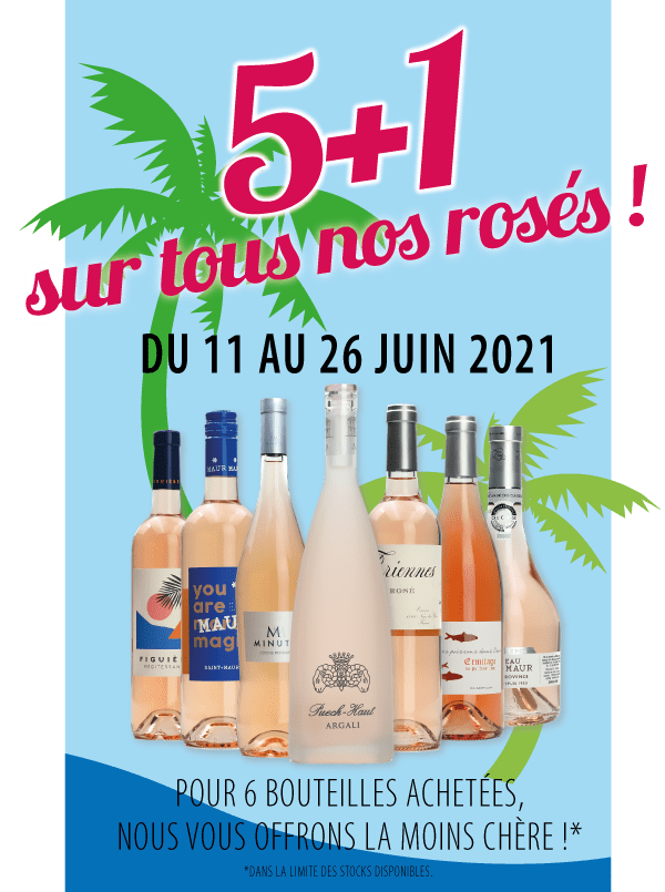 Vins rosés en promo sur Dijon